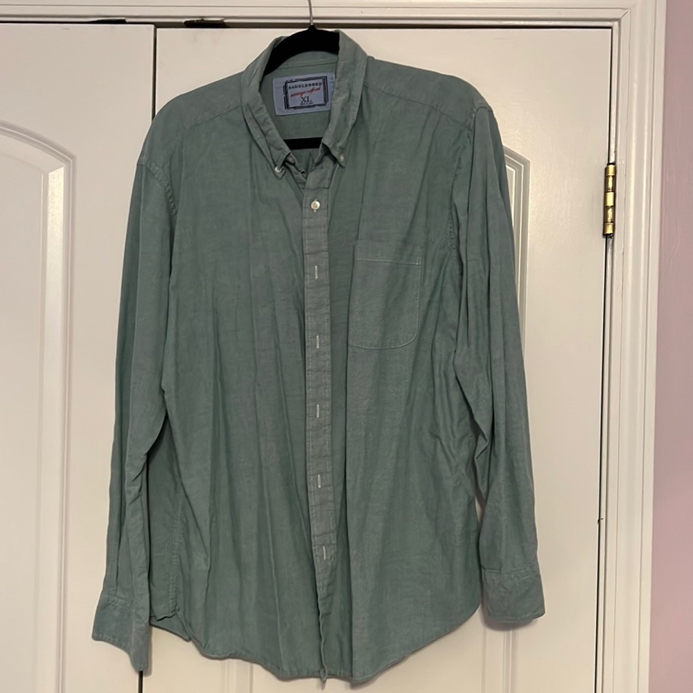 Men’s saddlebread button-down shirt